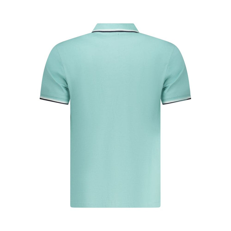 Azzurro Cotton Men Polo