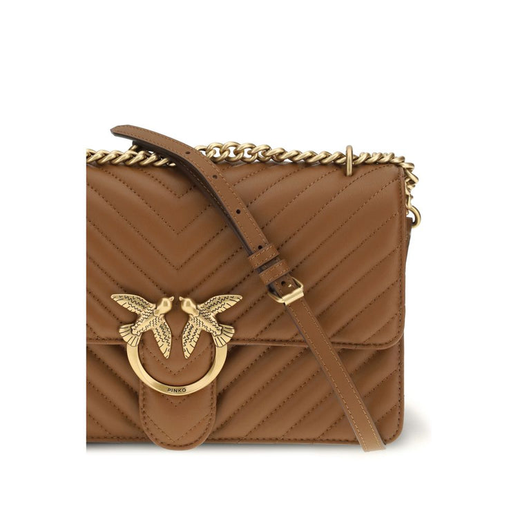 Brown Calf Leather Bos Taurus Shoulder Bag