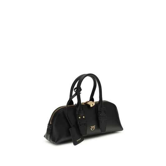 Black Calf Leather Bos Taurus Handbag