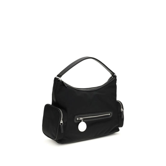 Black Nylon Shoulder Bag