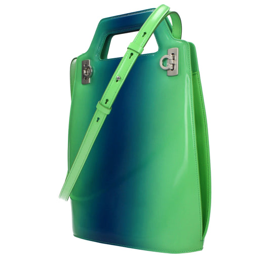 Green Leather Handbag