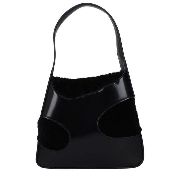 Black Leather Handbag