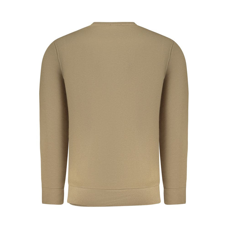 Marrone Cotton Men Sweatshirt