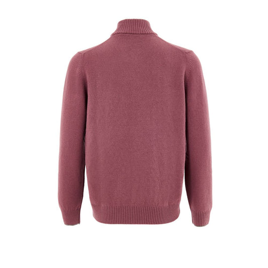 Red Wool Turtleneck
