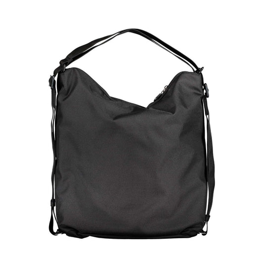 Black Polyester Shoulder bag