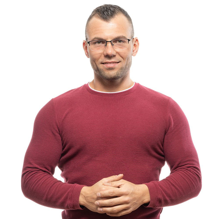 Black Metal Glasses (Frames)