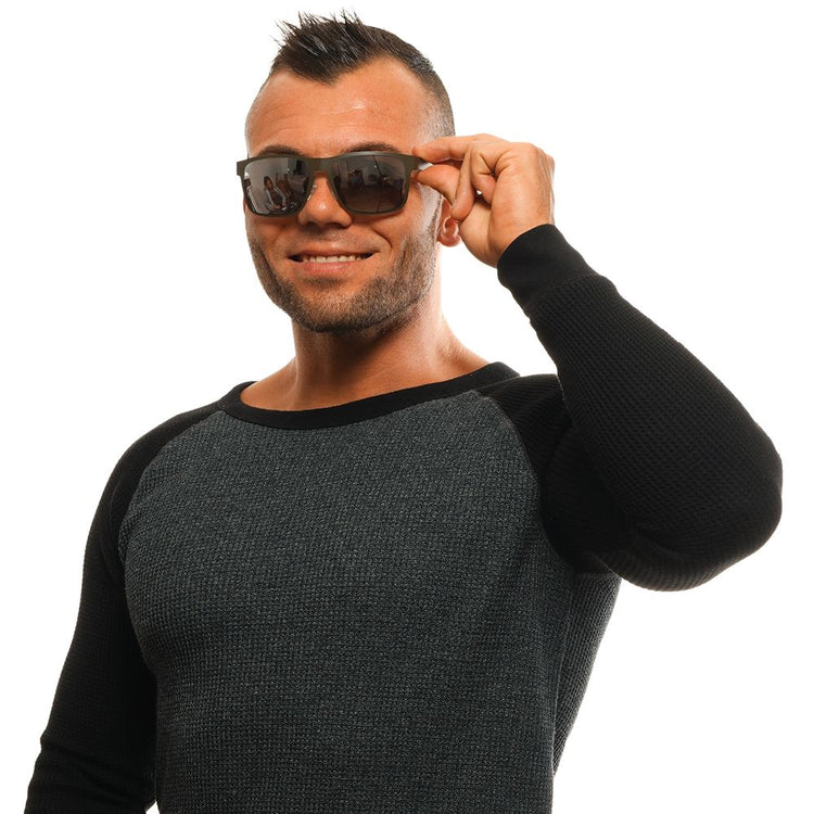 Gray Metal Sunglasses