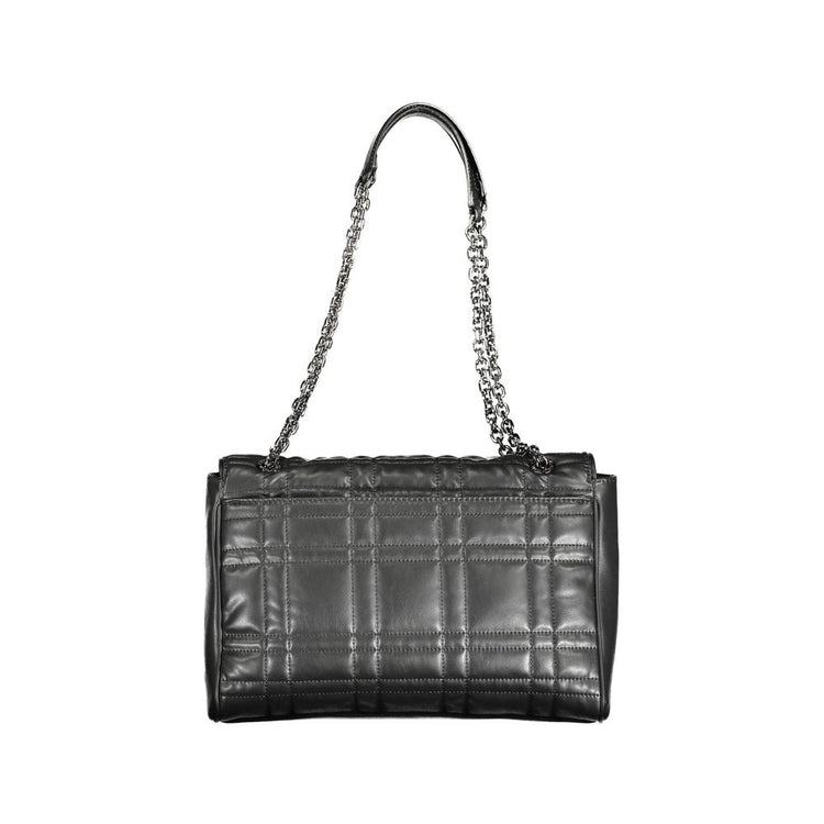 Nero Polyester Womens Handbag