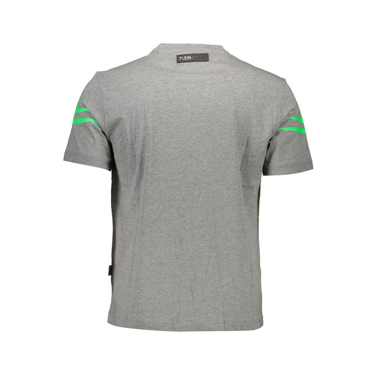 Grigio Cotton Men T-Shirt