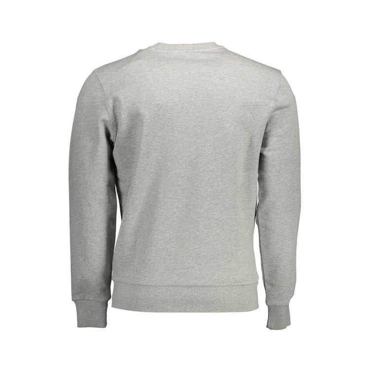 Grigio Cotton Men Sweatshirt