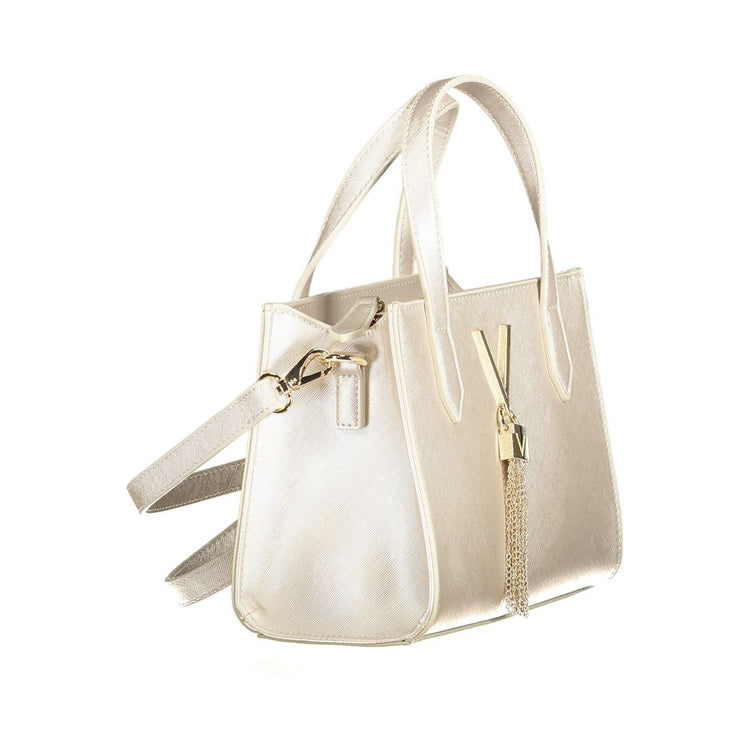 Grigio Polyurethane Women Handbag