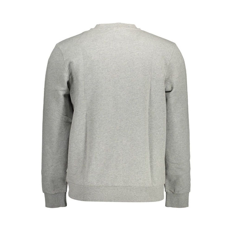 Grigio Cotton Men Sweatshirt