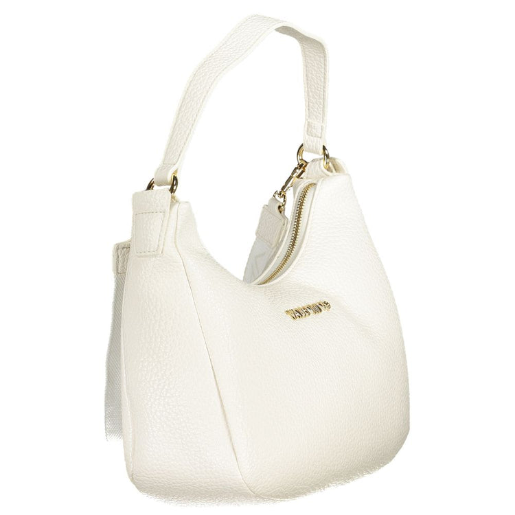 White Polyethylene Women Handbag