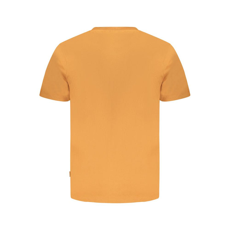 Arancione Cotton Men T-Shirt