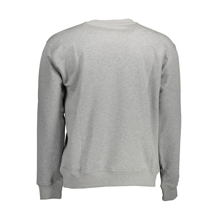 Grigio Cotton Men Sweatshirt
