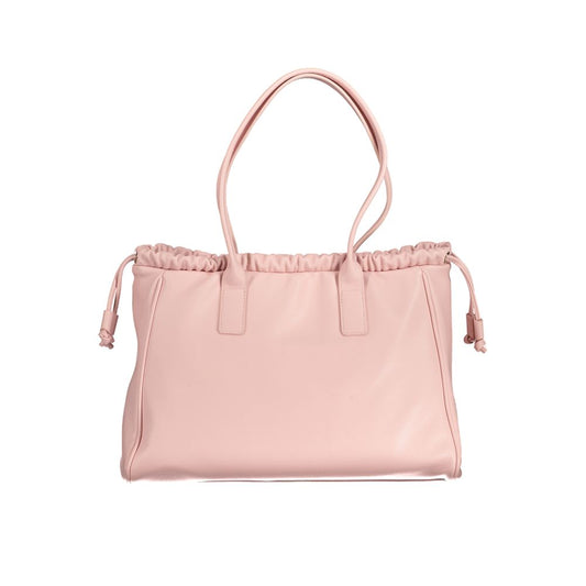 Rosa Polyurethane Women Handbag