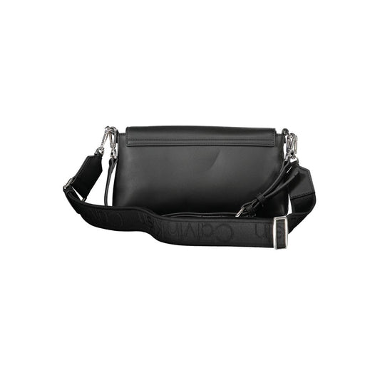 Nero Poliestere Women Shoulder Bag