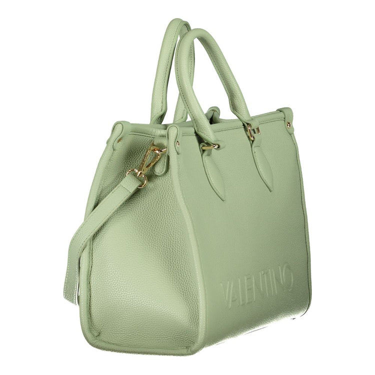 Verde Poliuretano Women Handbag