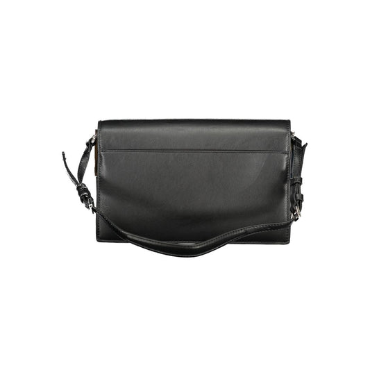 Black Polyester Women's Bag