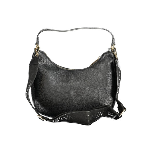 Black Polyethylene Women Handbag