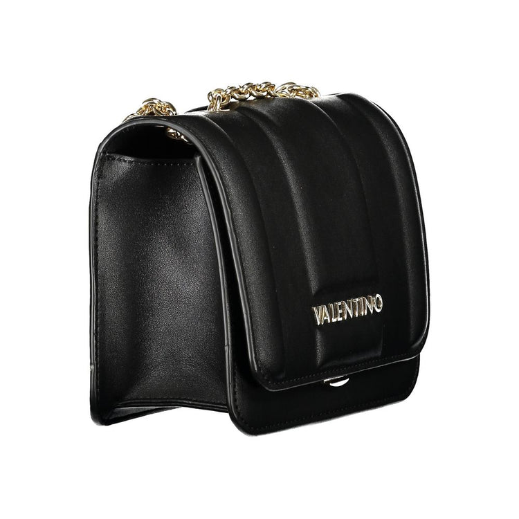 Nero Polyurethane Women Shoulder Bag