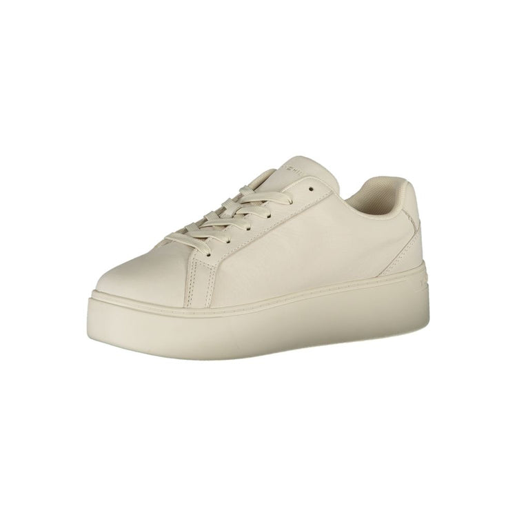 Bianco Leather Women Sneaker