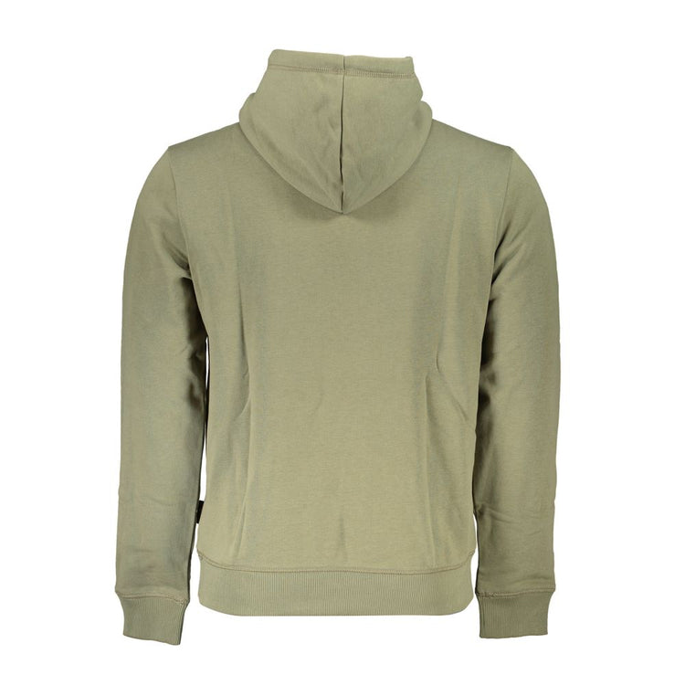 "Verde Cotton Men's Sweatshirt with Hood"