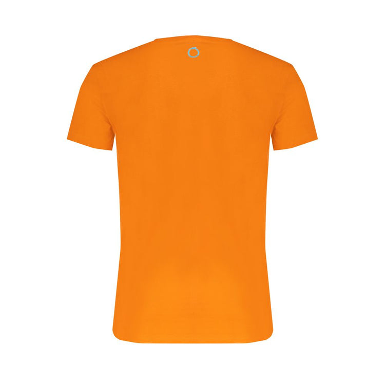 Arancione Cotton Men T-Shirt