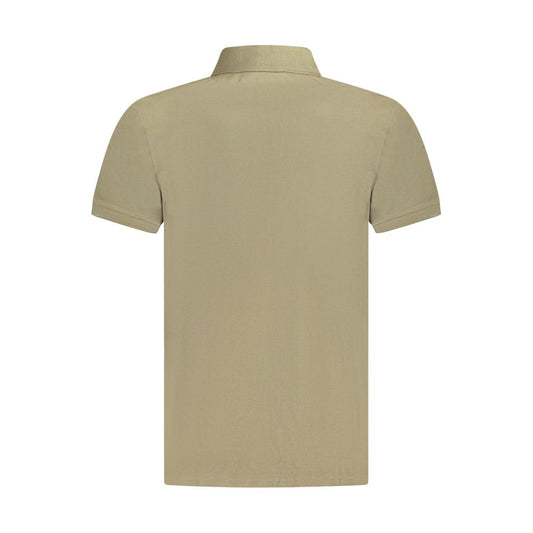 Green Cotton Polo T-Shirt