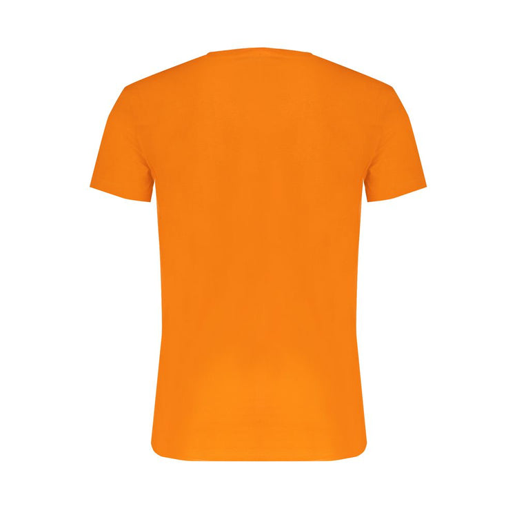 Arancione Cotton Men T-Shirt
