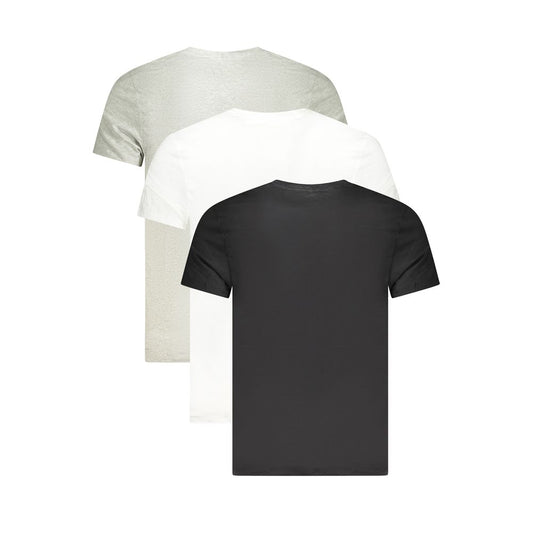 Grey Cotton Men's T-Shirt