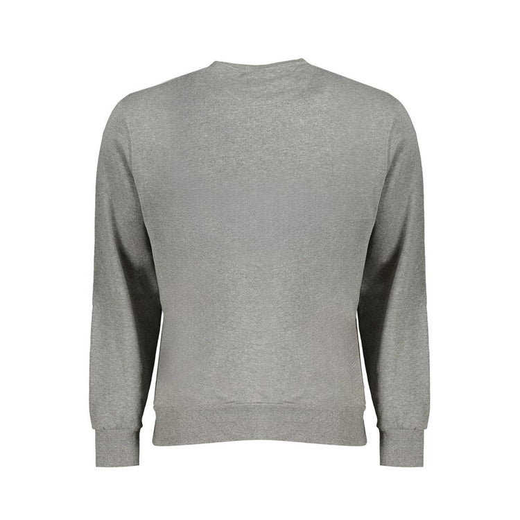 Grigio Cotton Men Sweatshirt