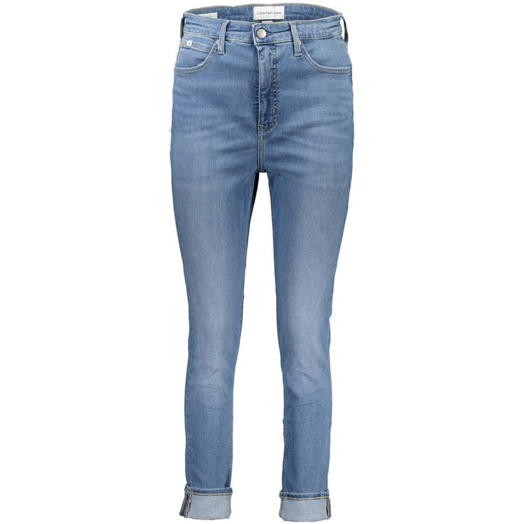 Azzurro Cotton Women Jeans