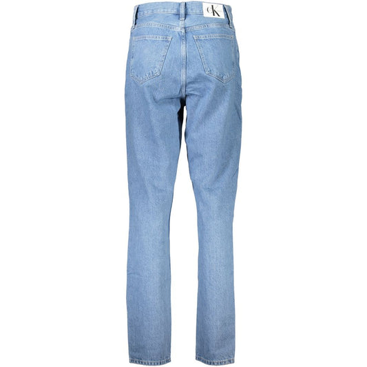 Azzurro Cotton Women Jeans
