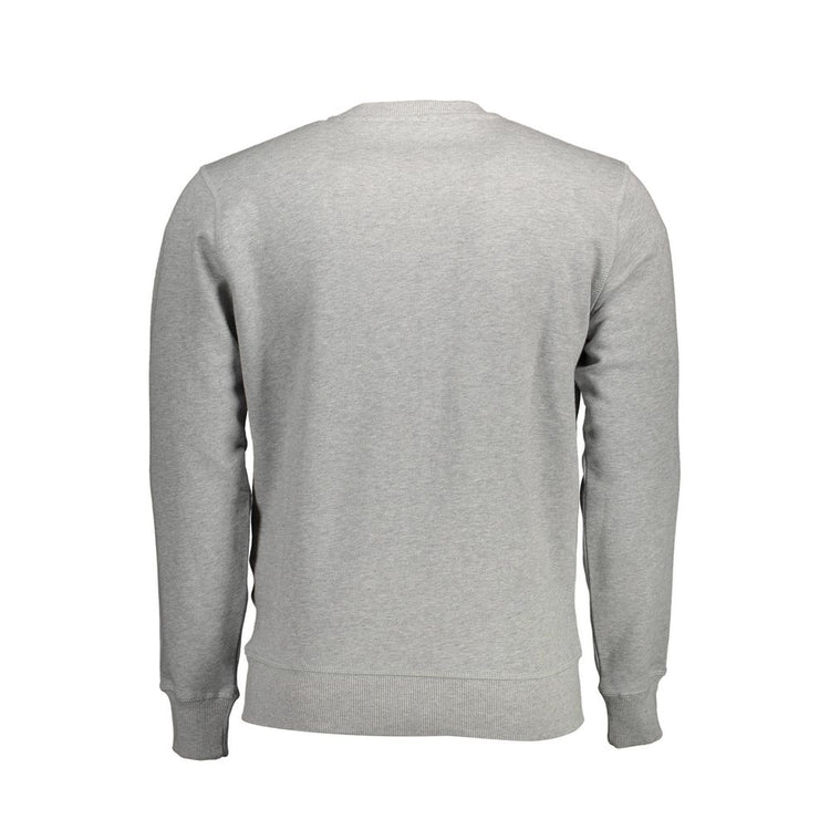 Grigio Cotton Men Sweatshirt