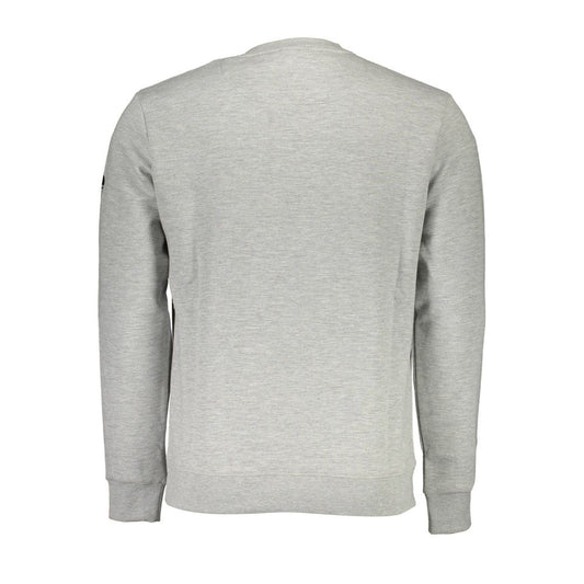 Grigio Cotton Men Sweatshirt