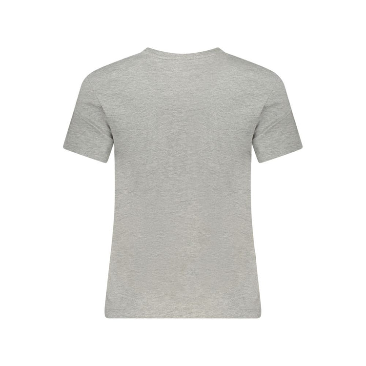 Grey Organic Cotton Women T-Shirt