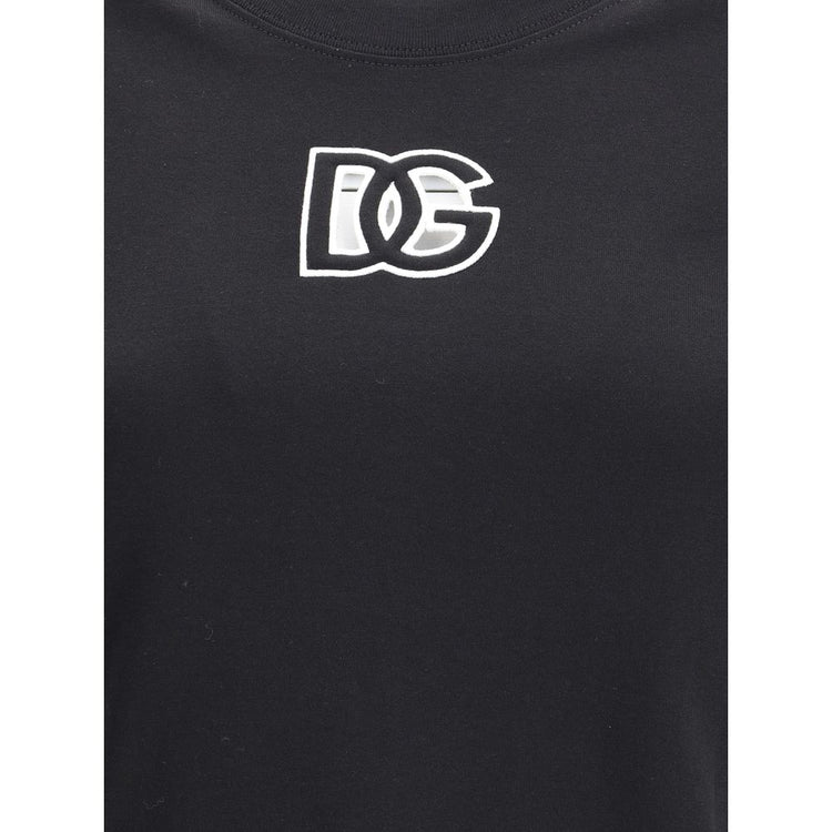Black Cotton T-Shirt