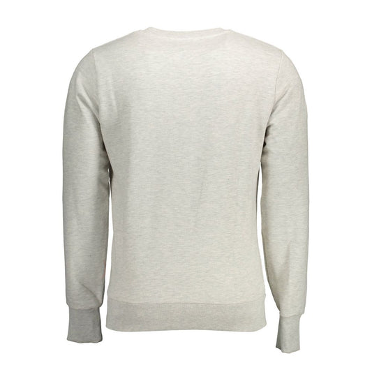 Grigio Cotton Men Sweatshirt