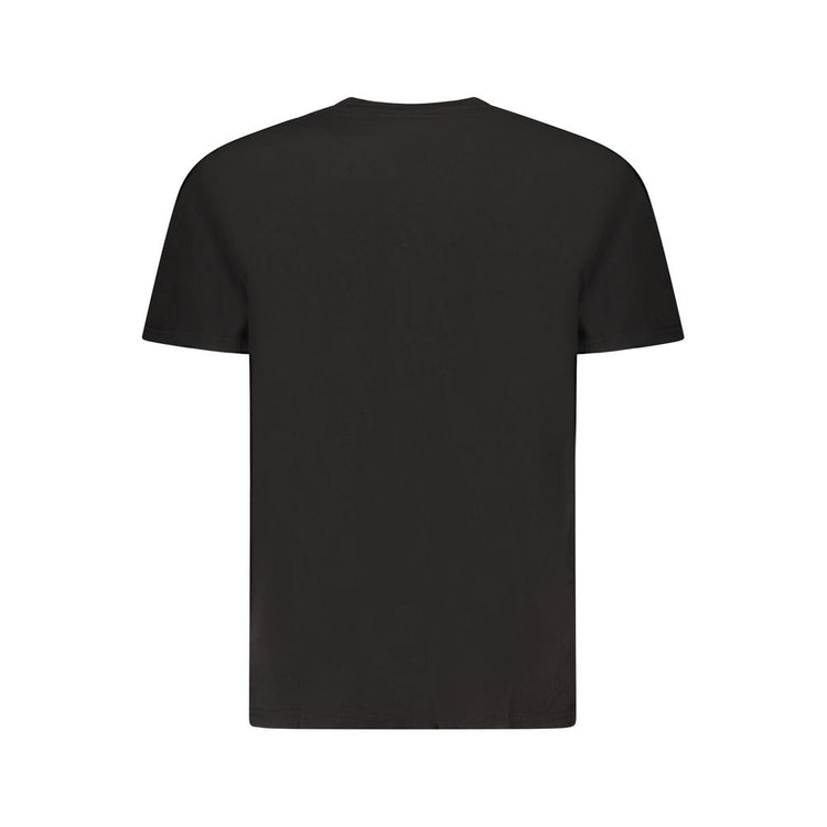 "Black Cotton Men's T-Shirt"