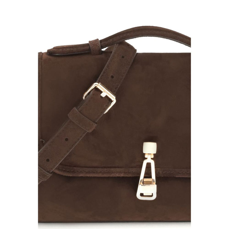 Brown Leather Shoulder Bag