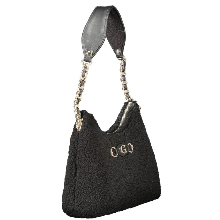 Nero Polyester Women Handbag