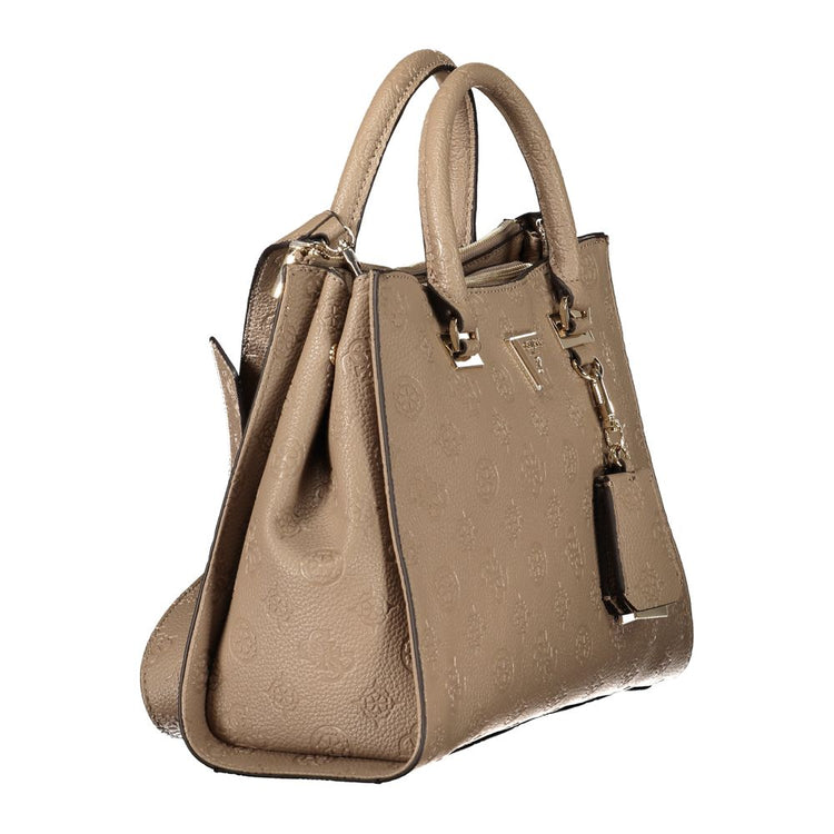 Marrone Poliuretano Women Handbag