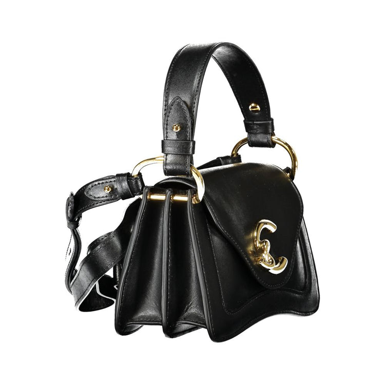 Black Leather Women's Handbag