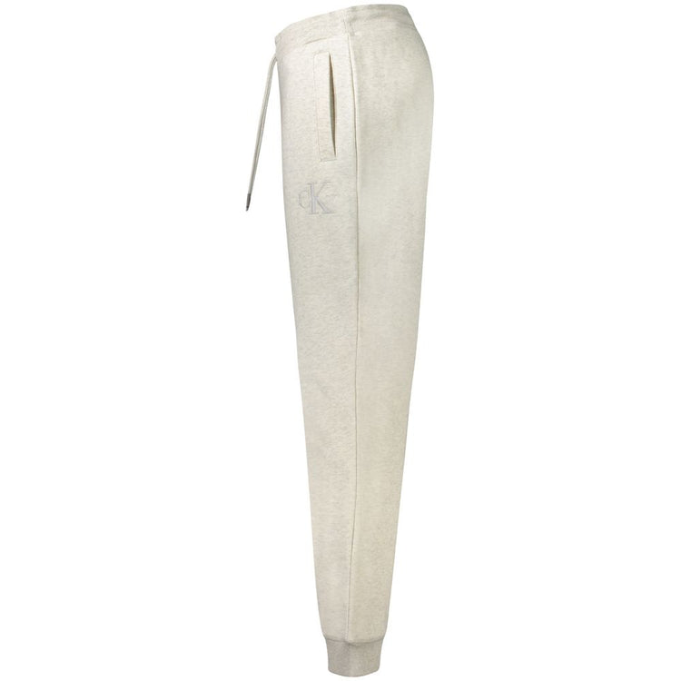 Grey Cotton Men's Jogger Pant