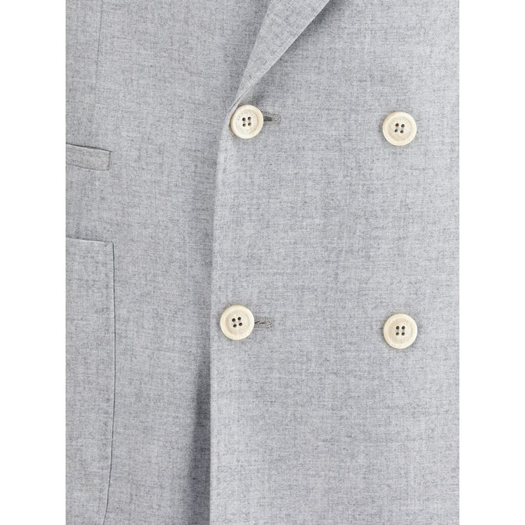 Gray Wool Blazer