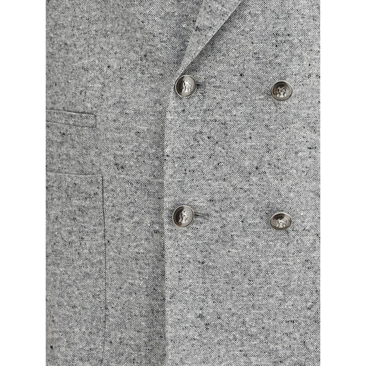 Gray Wool Blazer