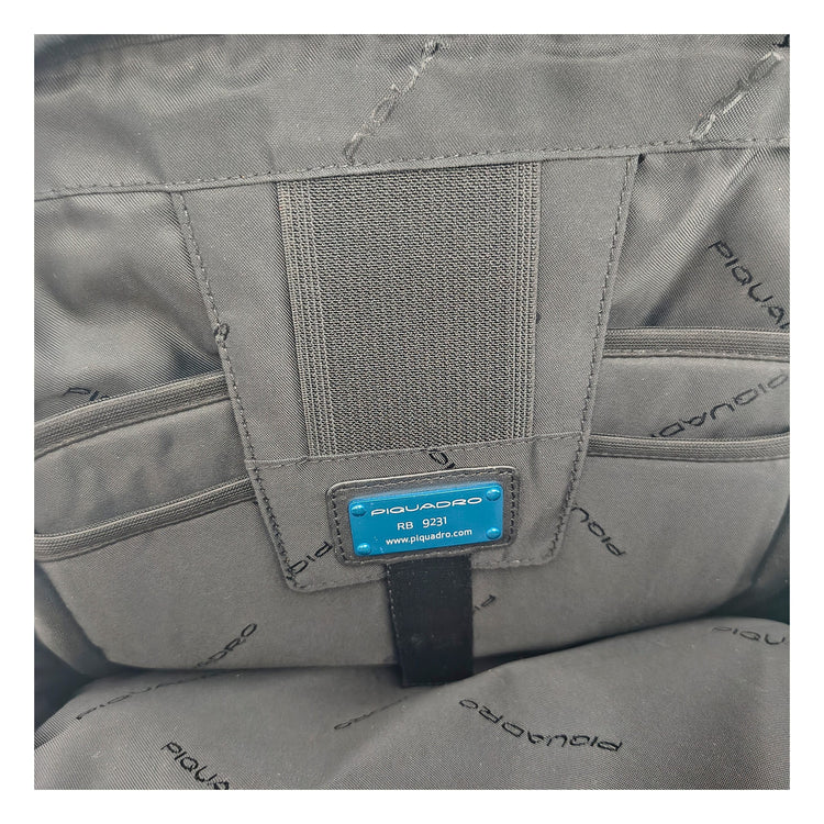 Black Leather Backpack