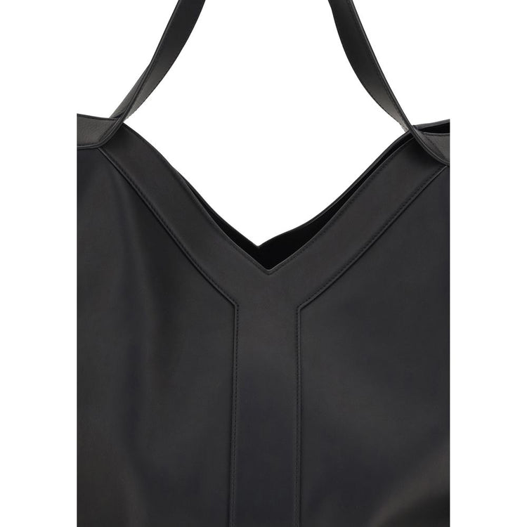 Black Calf Leather Bos Taurus Shoulder Bag