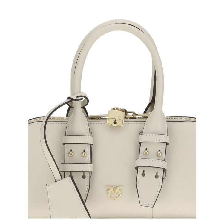 White Calf Leather Bos Taurus Handbag